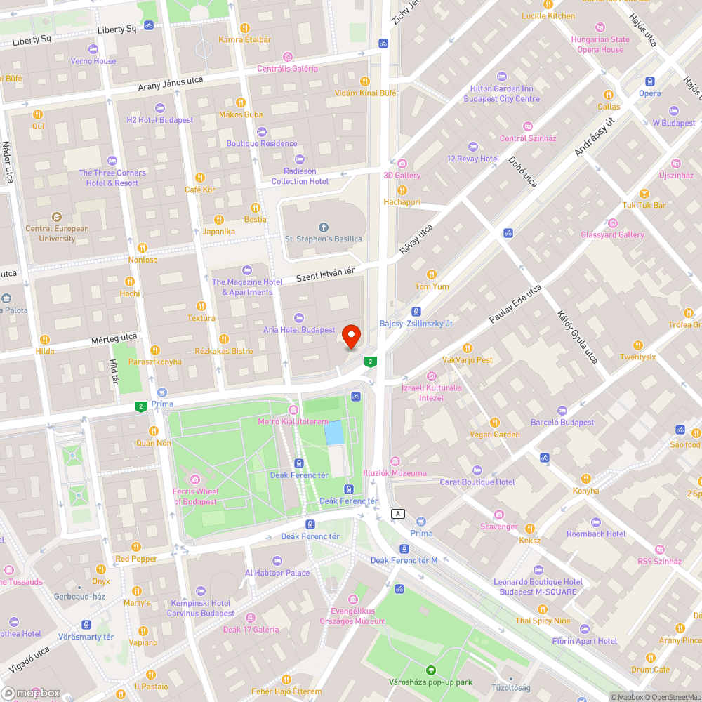 Dzsungel a belvárosban bejelentés helye