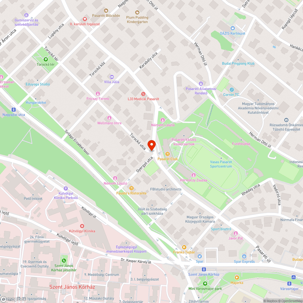 Tábla nélküli oszlop bejelentés helye