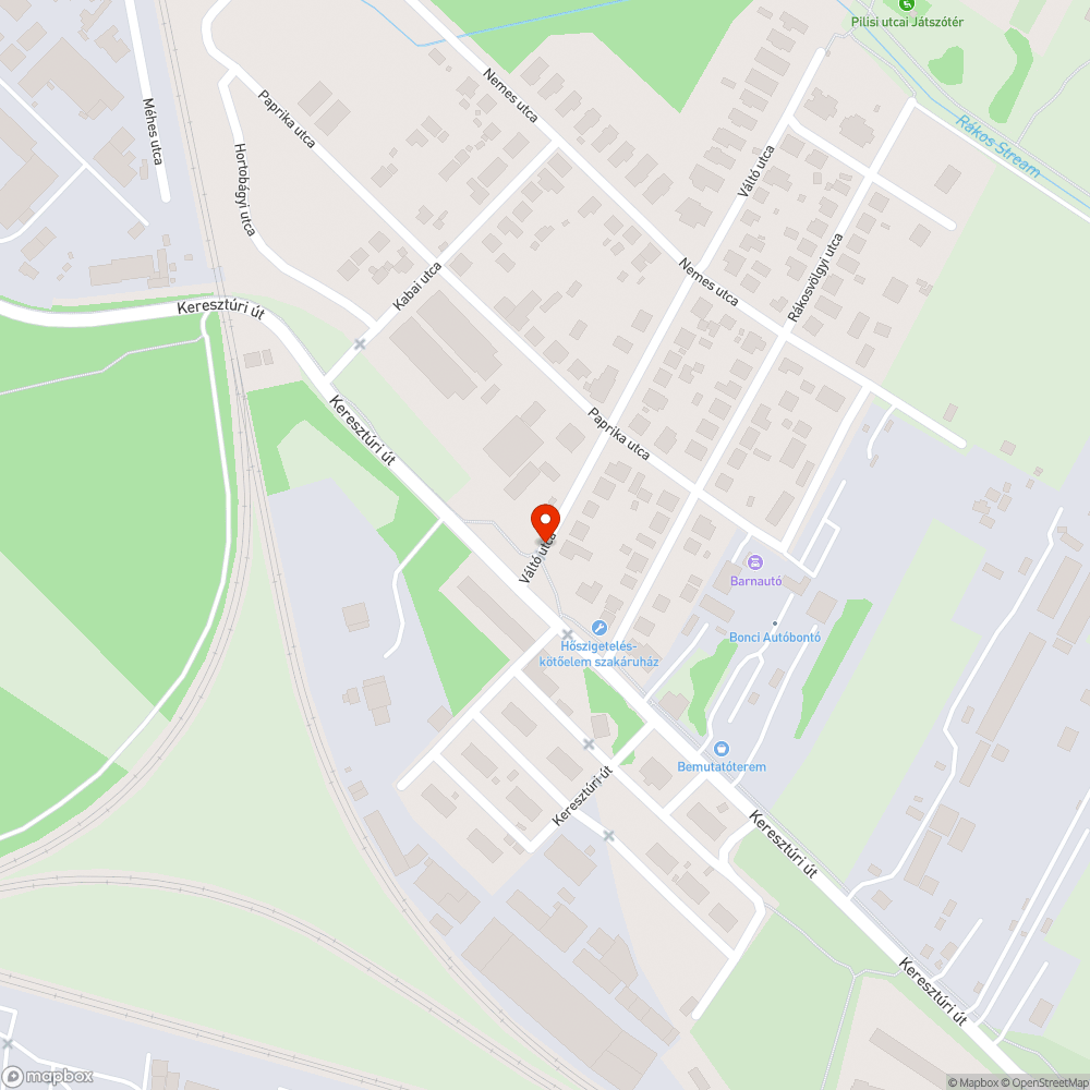 Félbehagyott közmű munka bejelentés helye