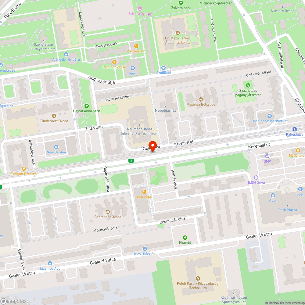 Új gyalogos HÉV-átjáró a Gépmadár parknál bejelentés helye