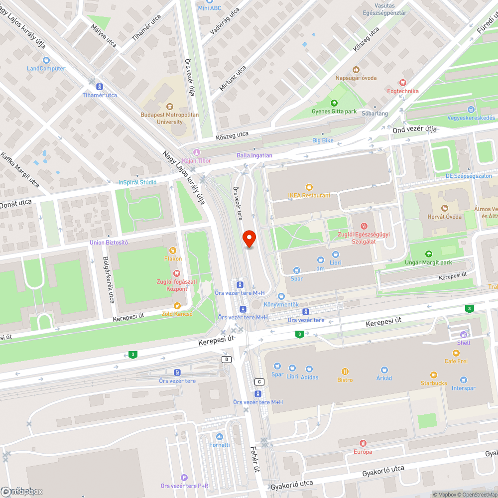 Kilazult elem bejelentés helye