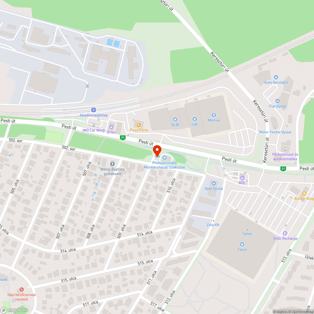 Kidőlt tábla bejelentés helye