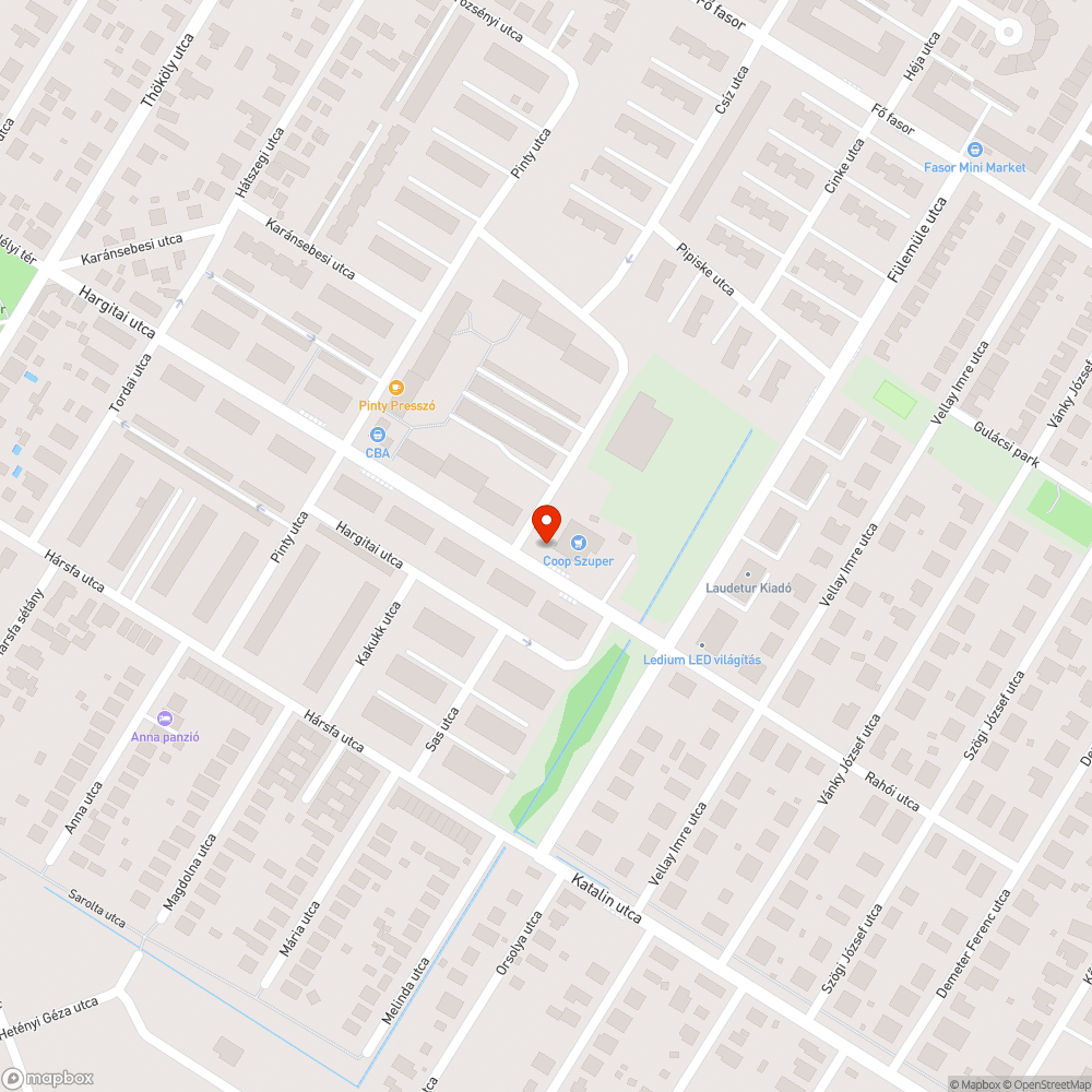 Bagoly utca zöldterület rongálás bejelentés helye