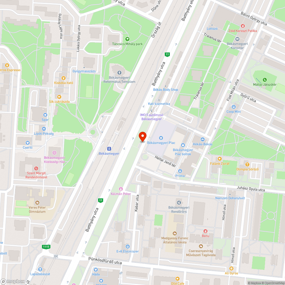 Hiányzó tábla bejelentés helye