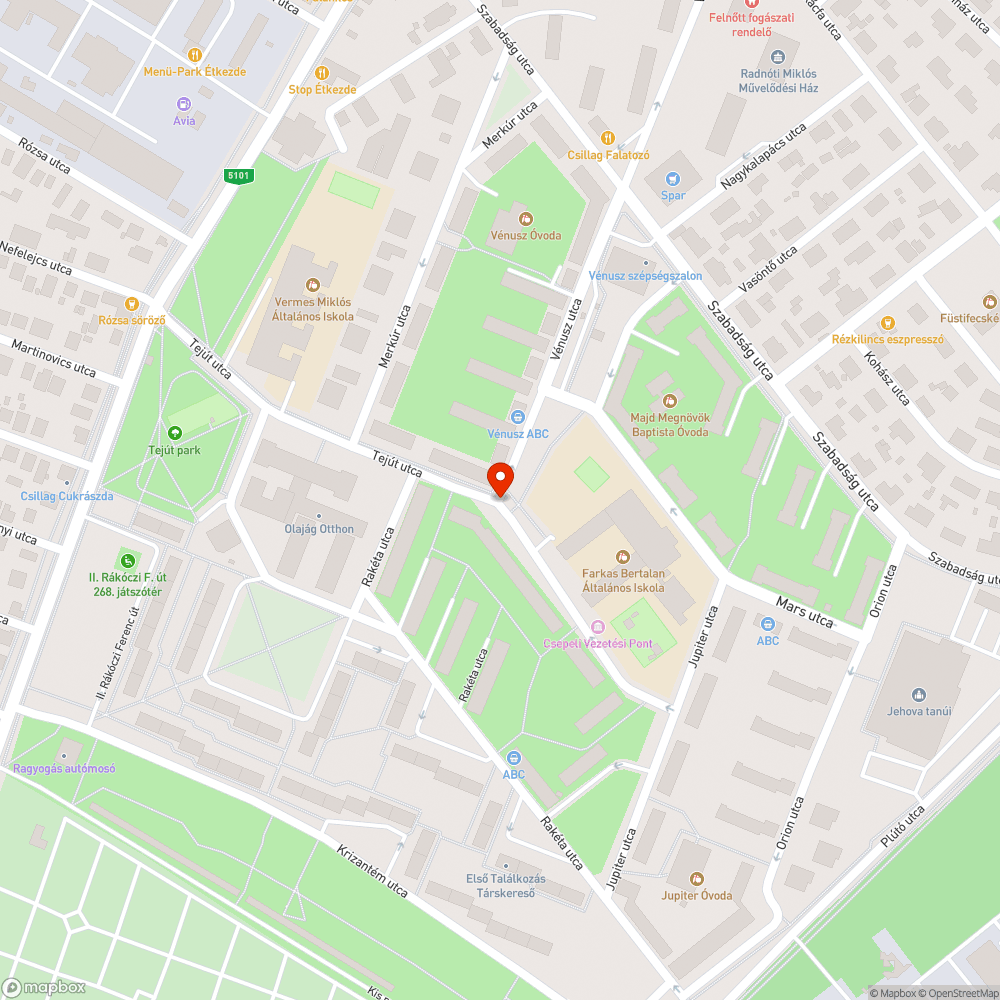 A tábla elferdült bejelentés helye