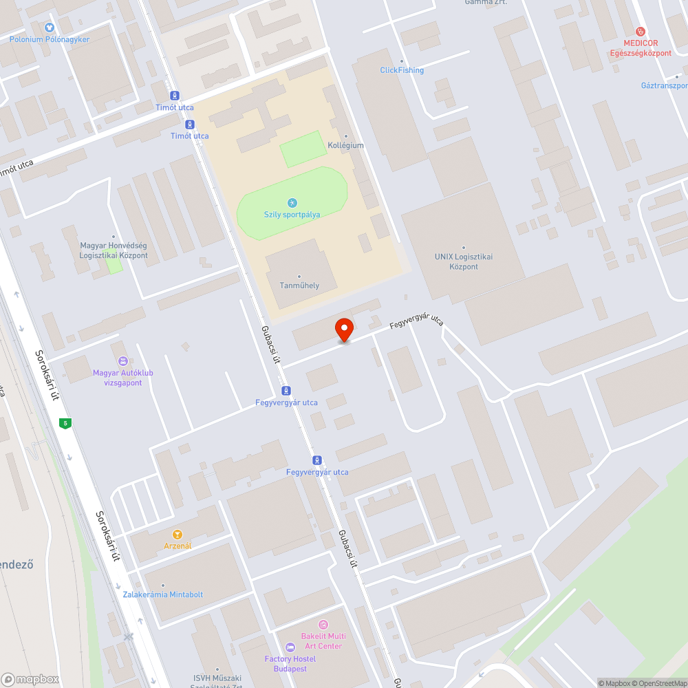 9.ker Fegyvergyár u. járda hiánya. bejelentés helye