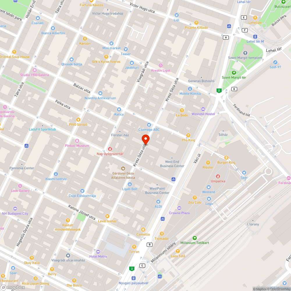 Szemetlerako bejelentés helye