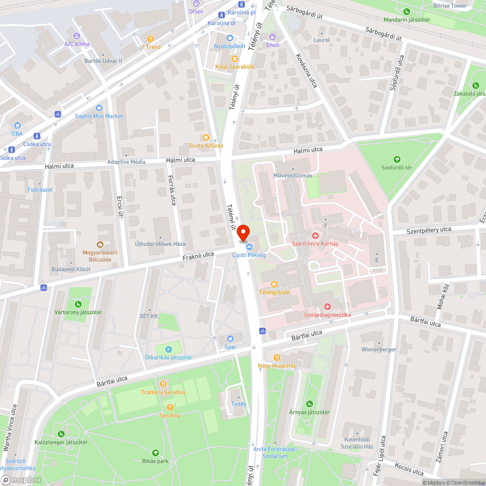 graffitis, karcos bejelentés helye