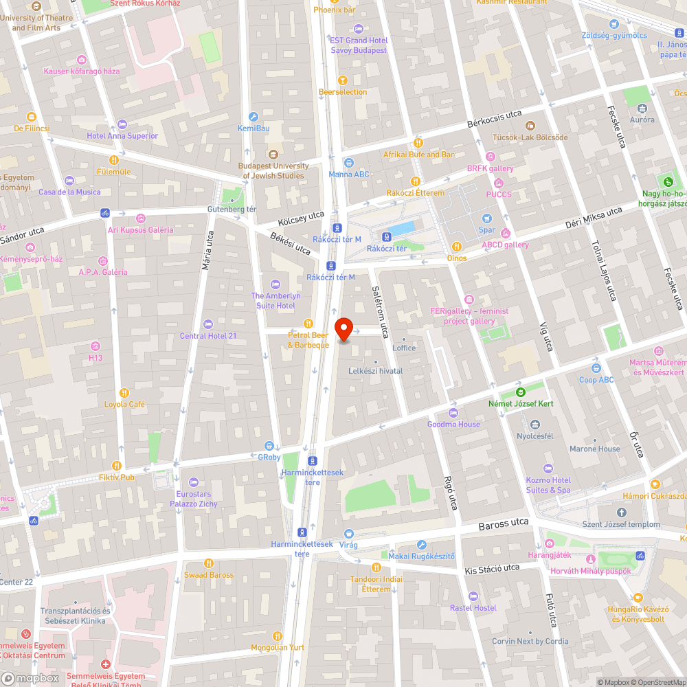 táblagond bejelentés helye