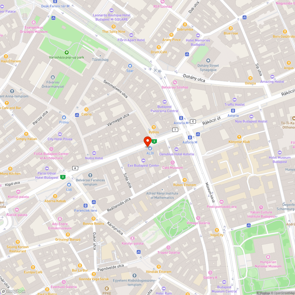 Szabálytalan parkolás bejelentés helye