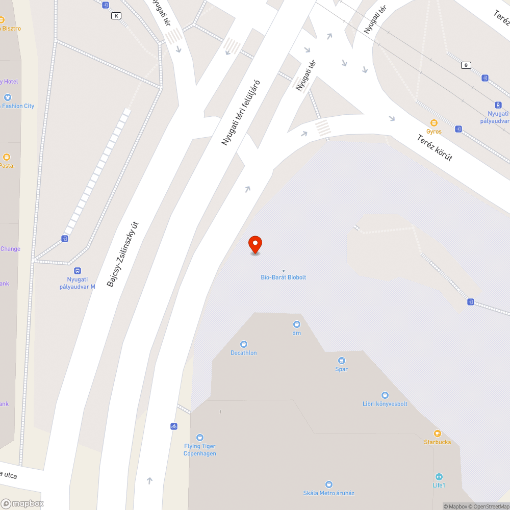 elrejtett szemét a Nyugati téren egy lámpaoszlop tövében bejelentés helye