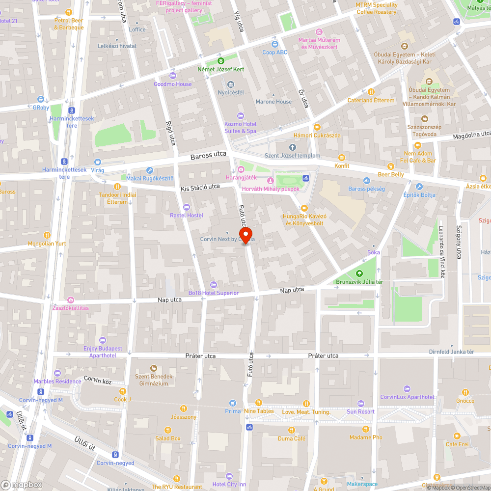 beszakadt járda az épület pincéje mellett bejelentés helye