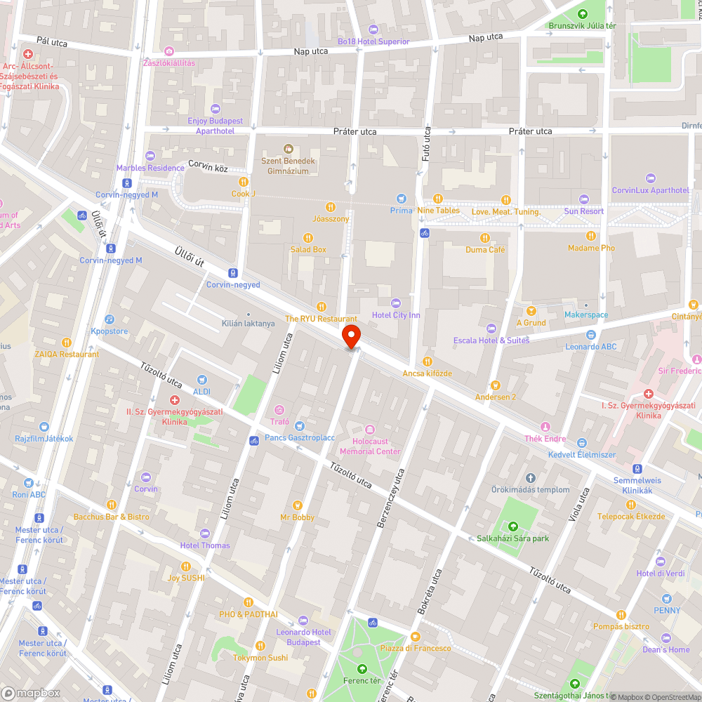 tábla bejelentés helye