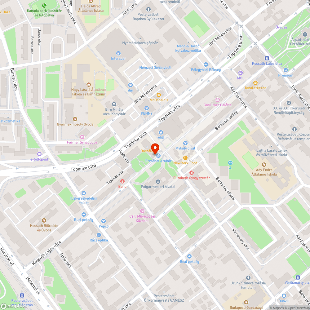 Járda koszos bejelentés helye