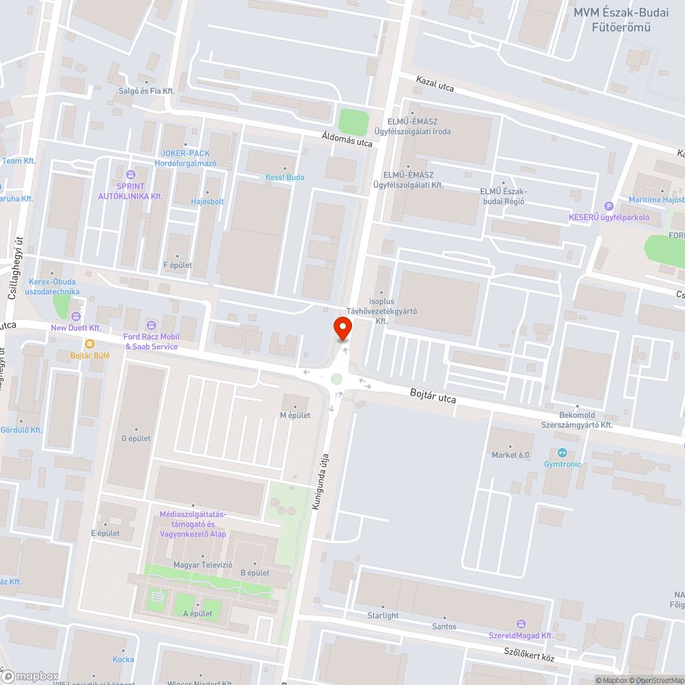 1 kátyú a sok közül - Kunigunda útja bejelentés helye