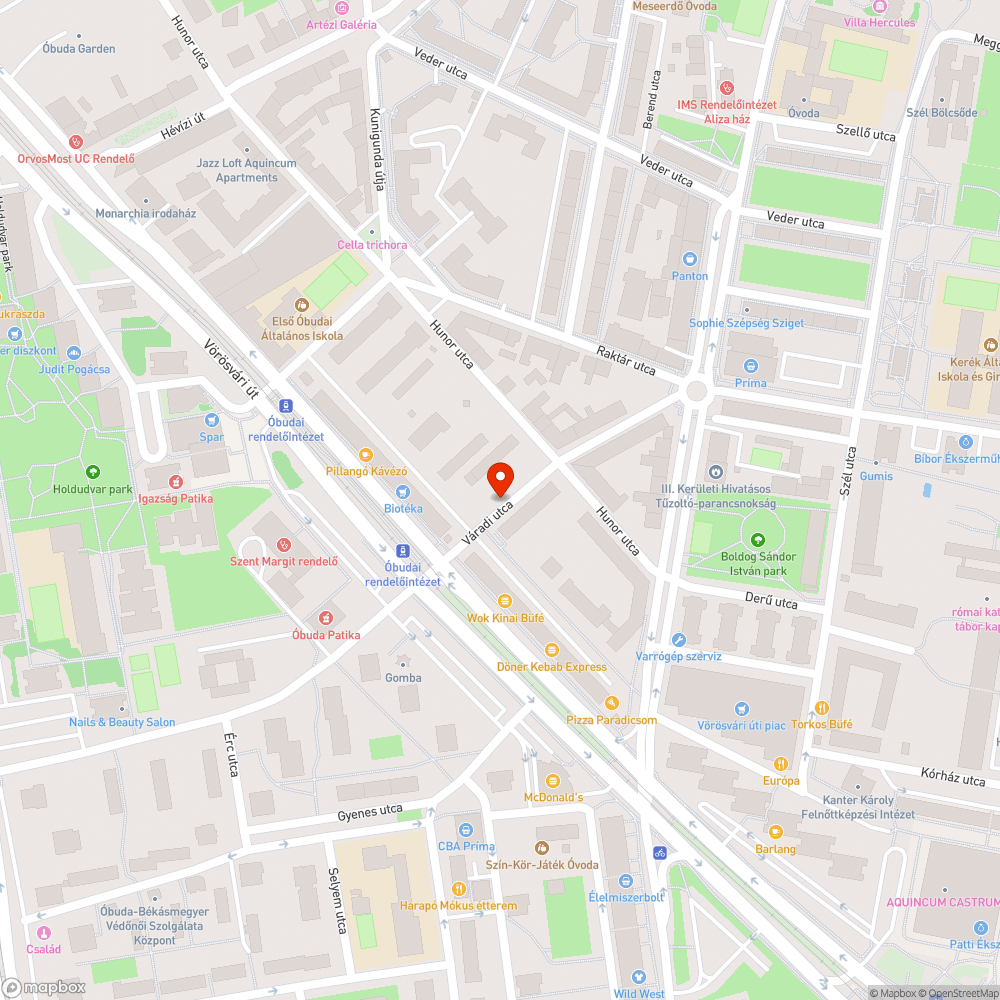 Galambtetem bejelentés helye