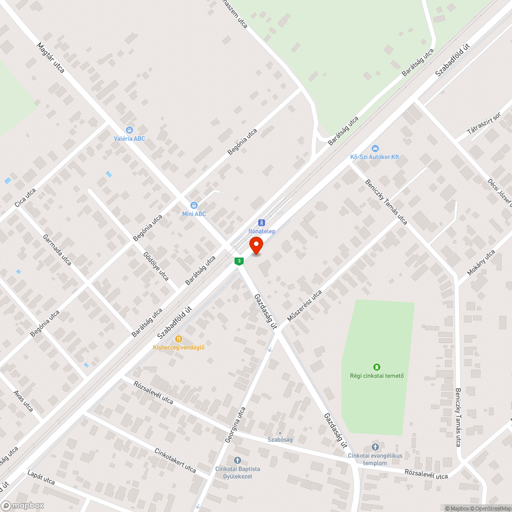 Szemetes járda bejelentés helye