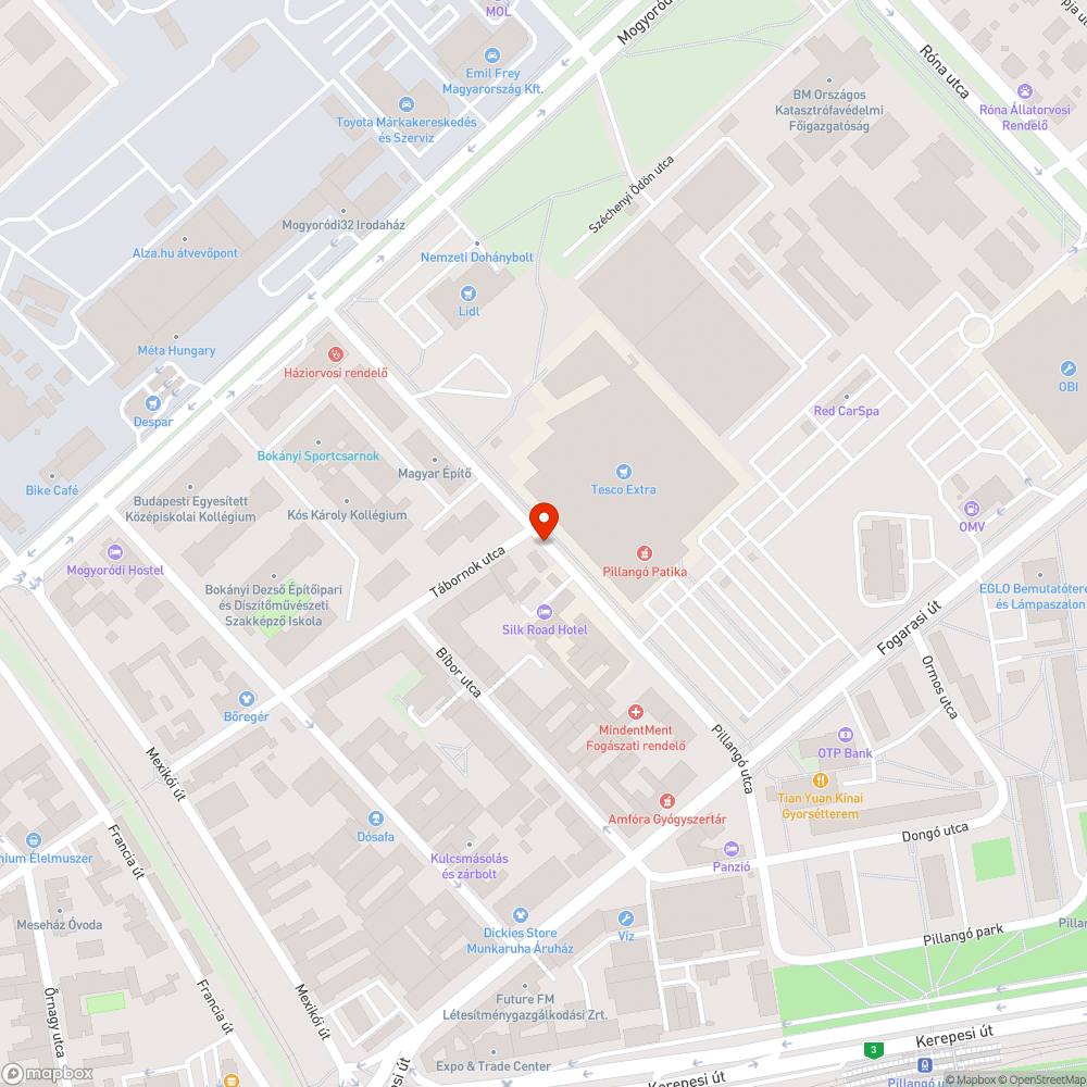 Lekopott gyalogátkelőhely festés bejelentés helye