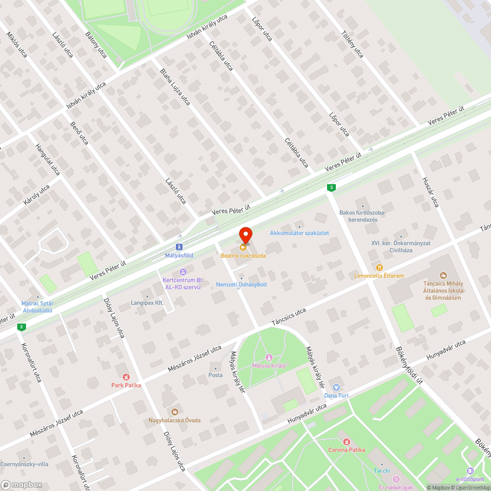 Megrongált tábla bejelentés helye