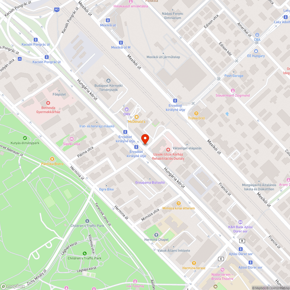 Fedlap no. 3 bejelentés helye