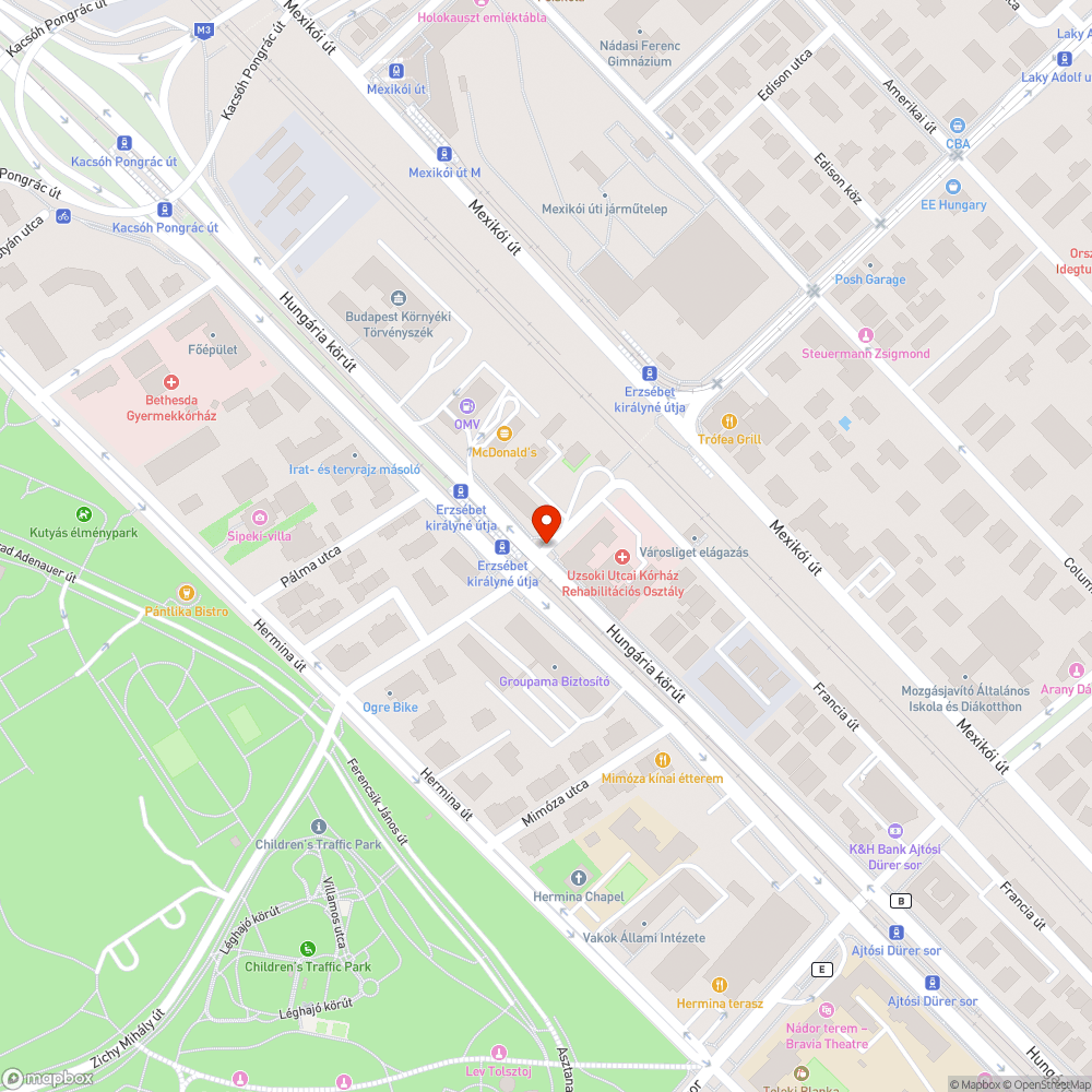 Fedlap no. 4 bejelentés helye