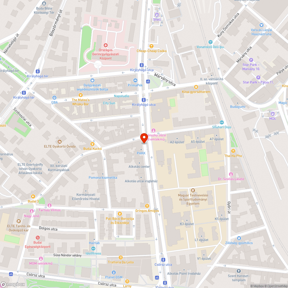 Rendszám nélküli elhagyott autó bejelentés helye