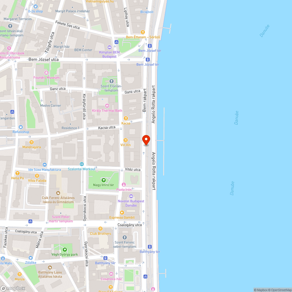 Szétesett csöpögtetőcsövek a Bem rakparti sétányon bejelentés helye