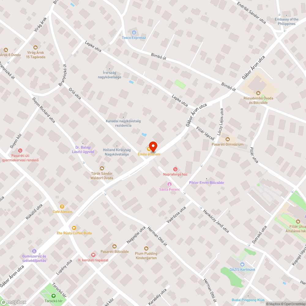 Fa igény bejelentés helye