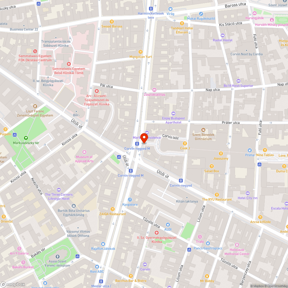 Hiányzó burkolat bejelentés helye