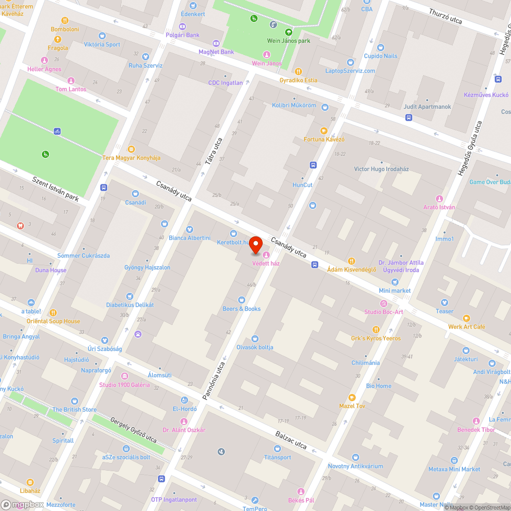 Üvegszilánk az úttesten bejelentés helye