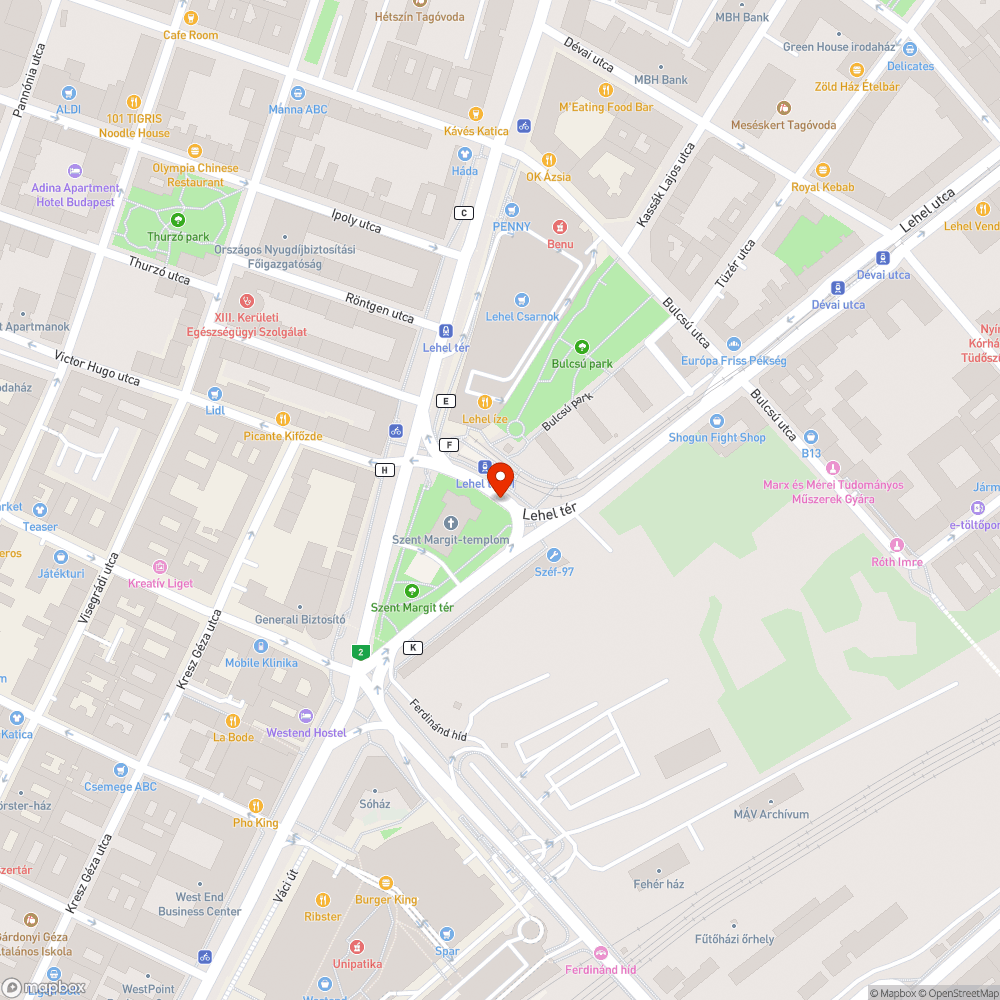 Nem működő visszajelző bejelentés helye