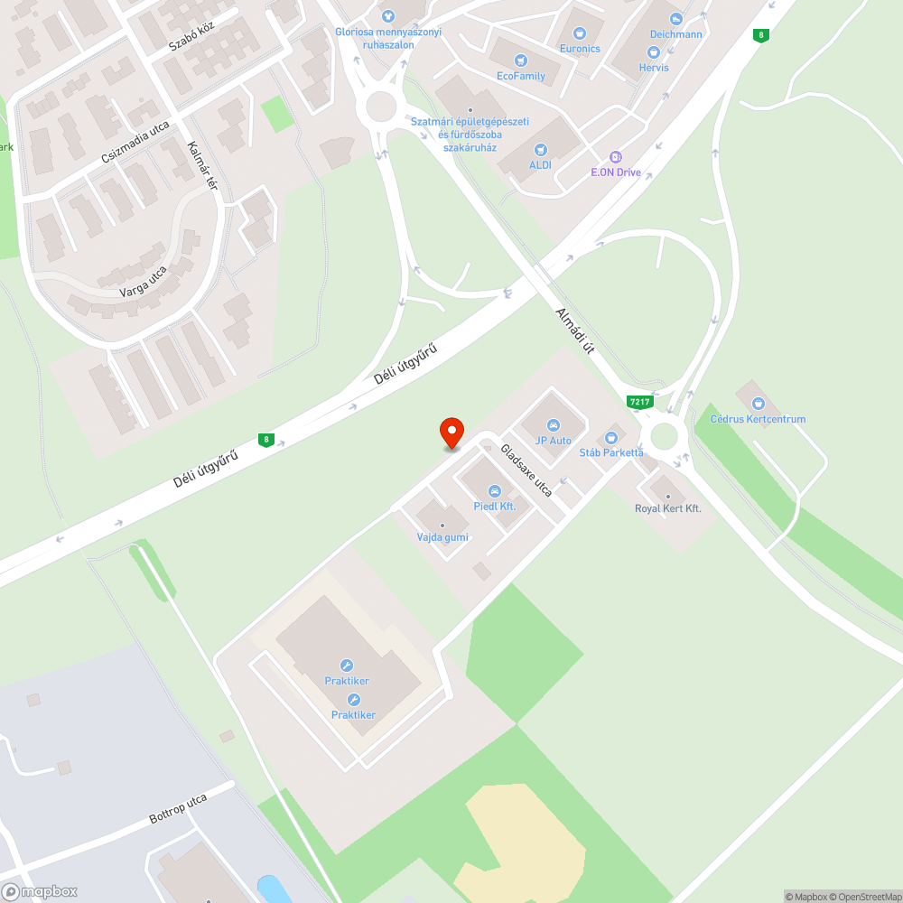 Parlagfű bejelentés helye