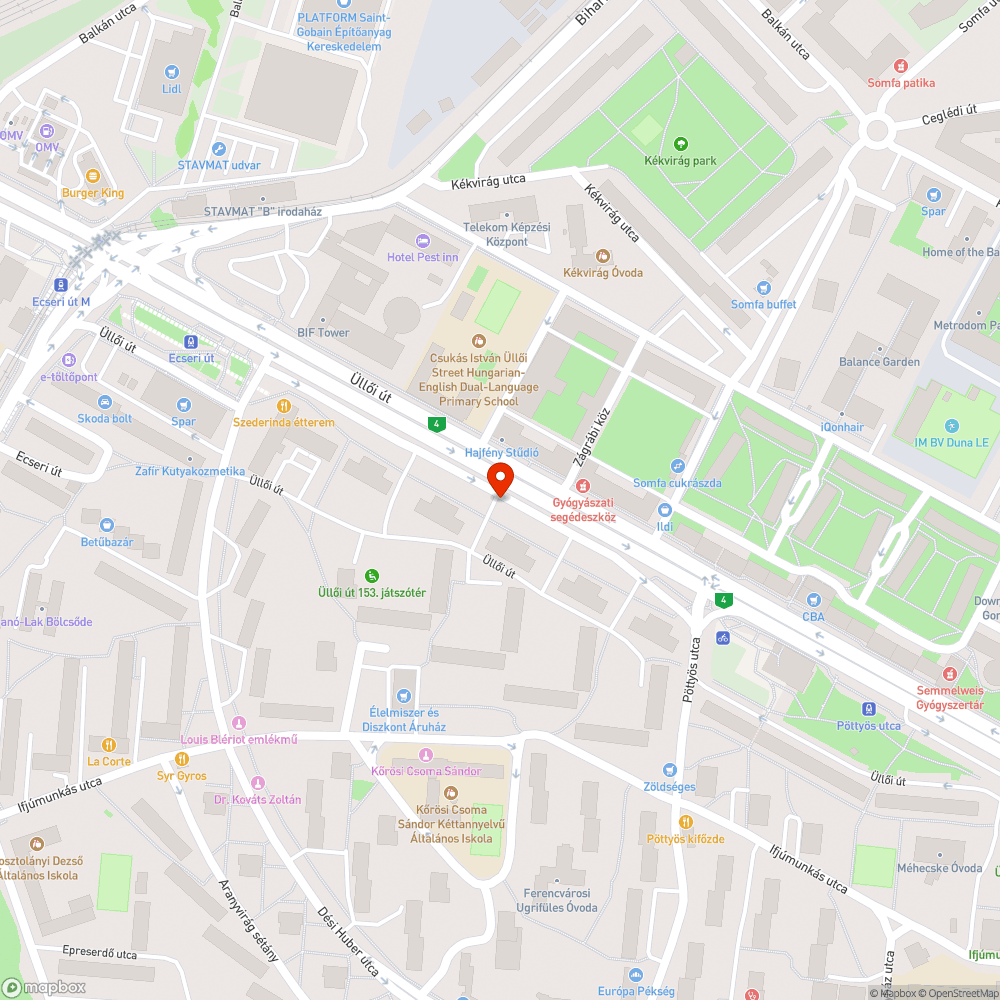 jobbkezes bejelentés helye