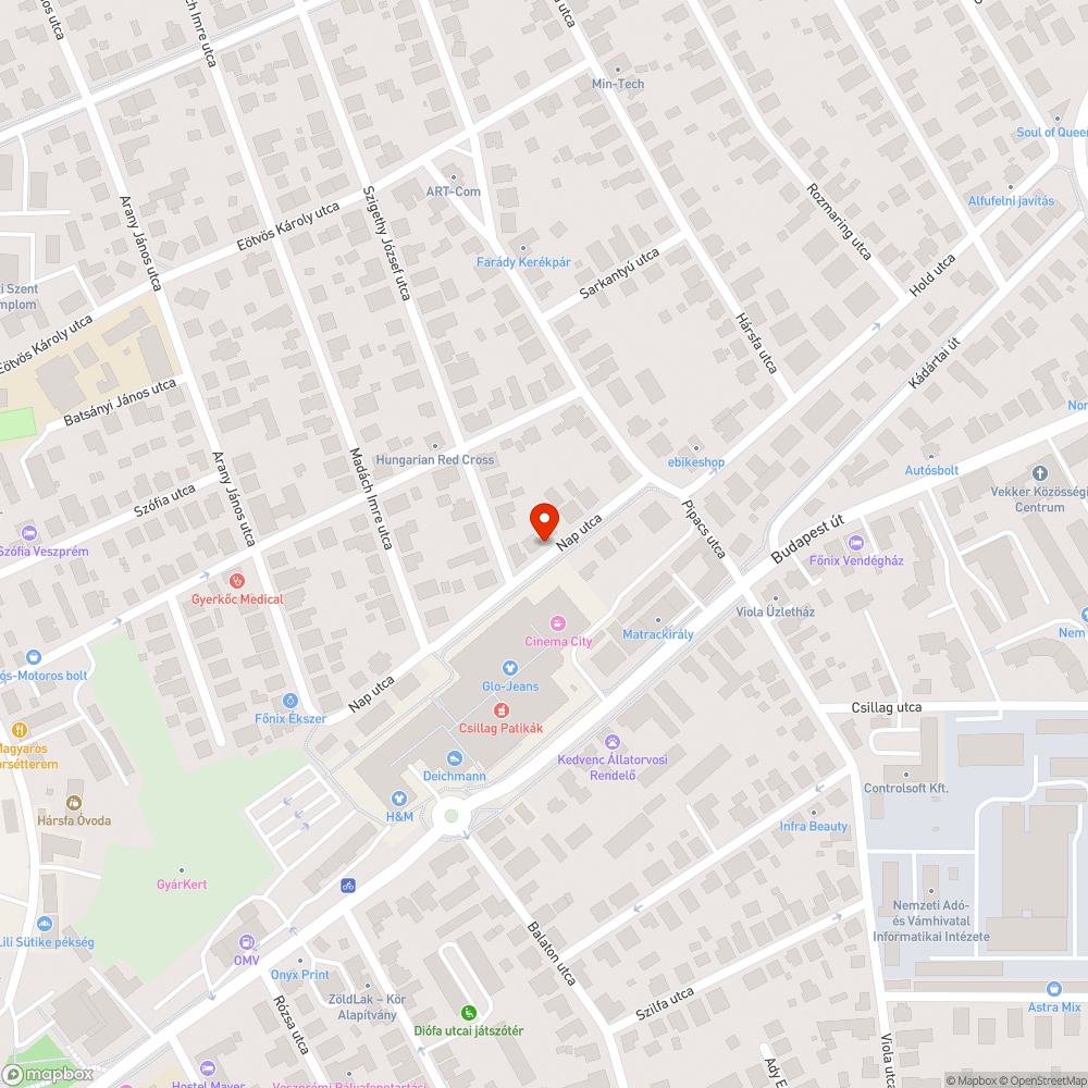 Elhagyott roncsautó bejelentés helye