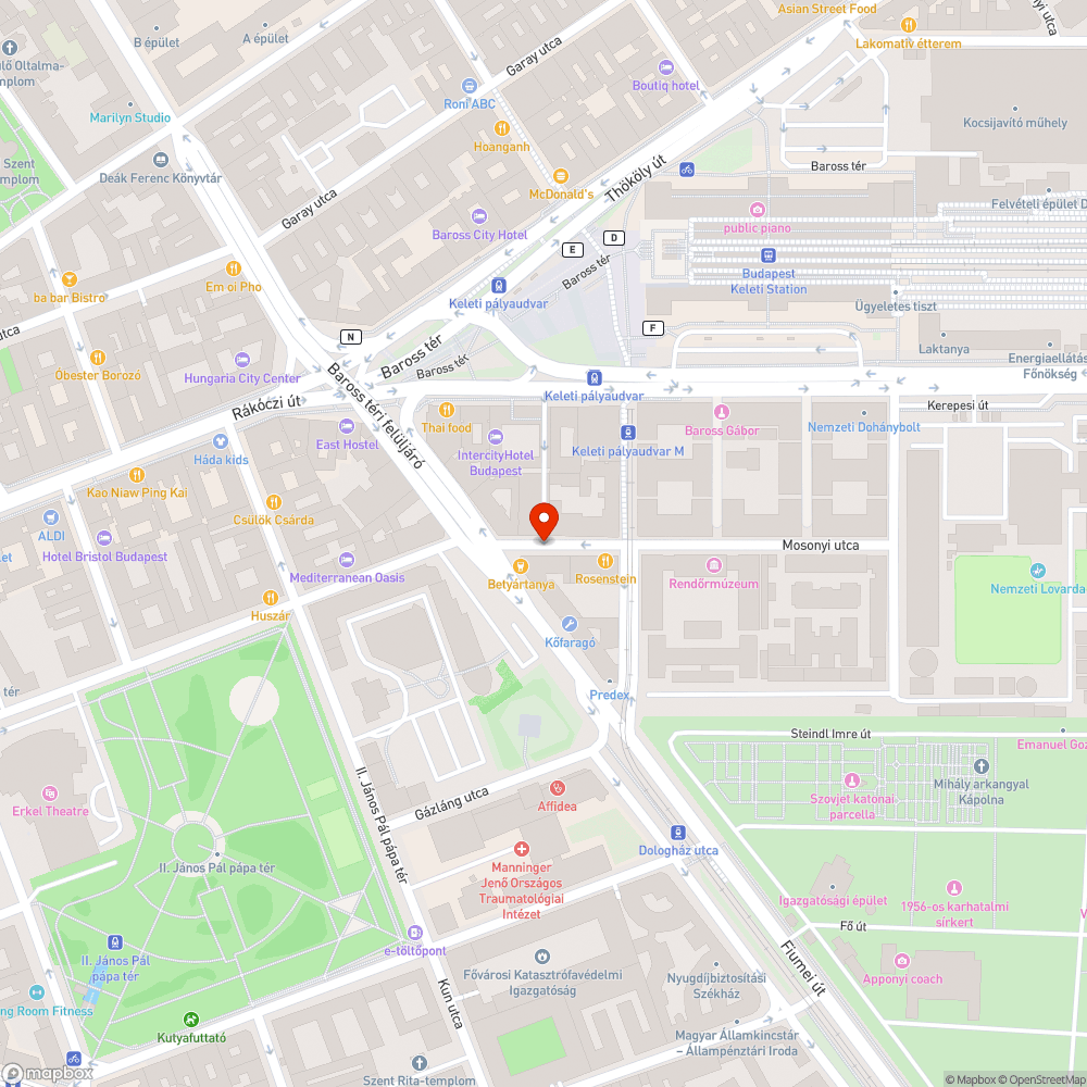 Hiányzik a burkolat bejelentés helye