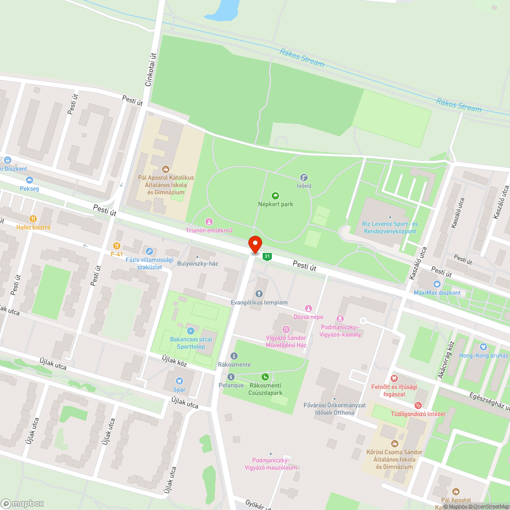 Silány minőségű burkolat bejelentés helye