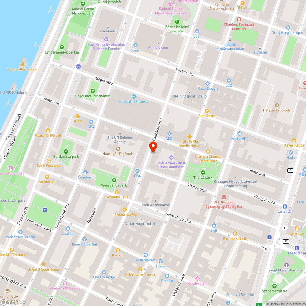 Elhagyott autó bejelentés helye