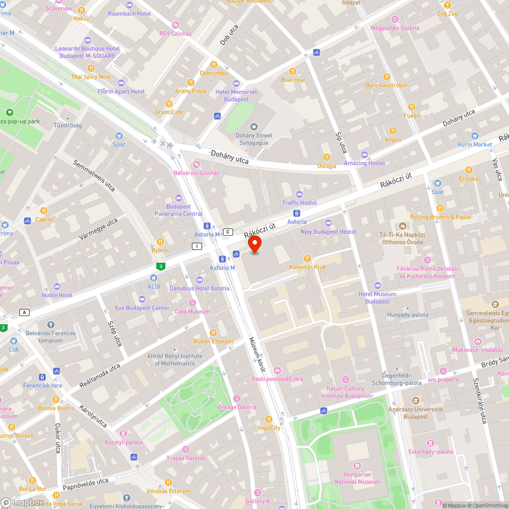 Csattogó aknafedél bejelentés helye