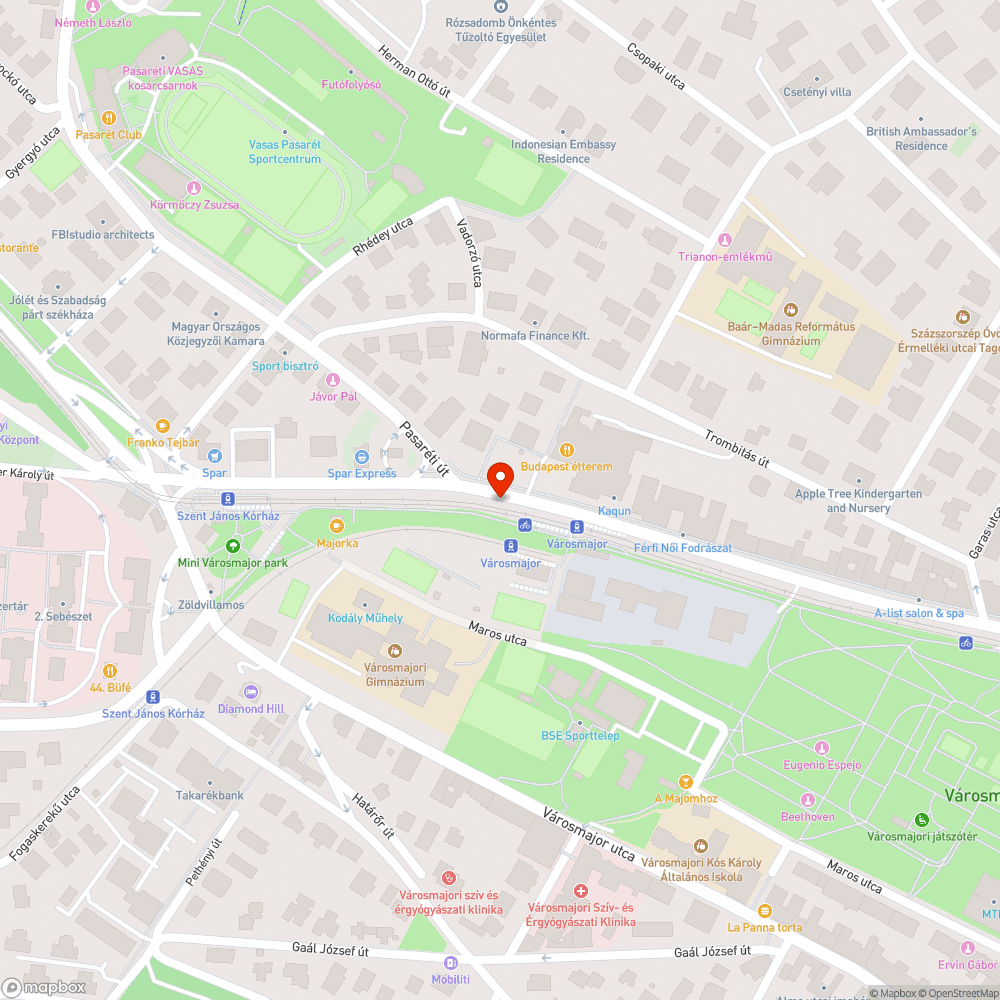 Szemétdomb bejelentés helye