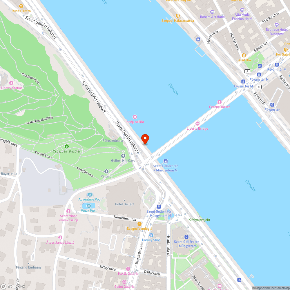 Raoul Wallenberg rakpart bejelentés helye