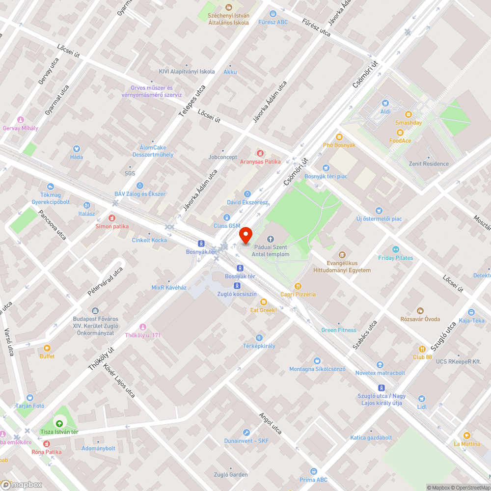 Plakát itt is bejelentés helye