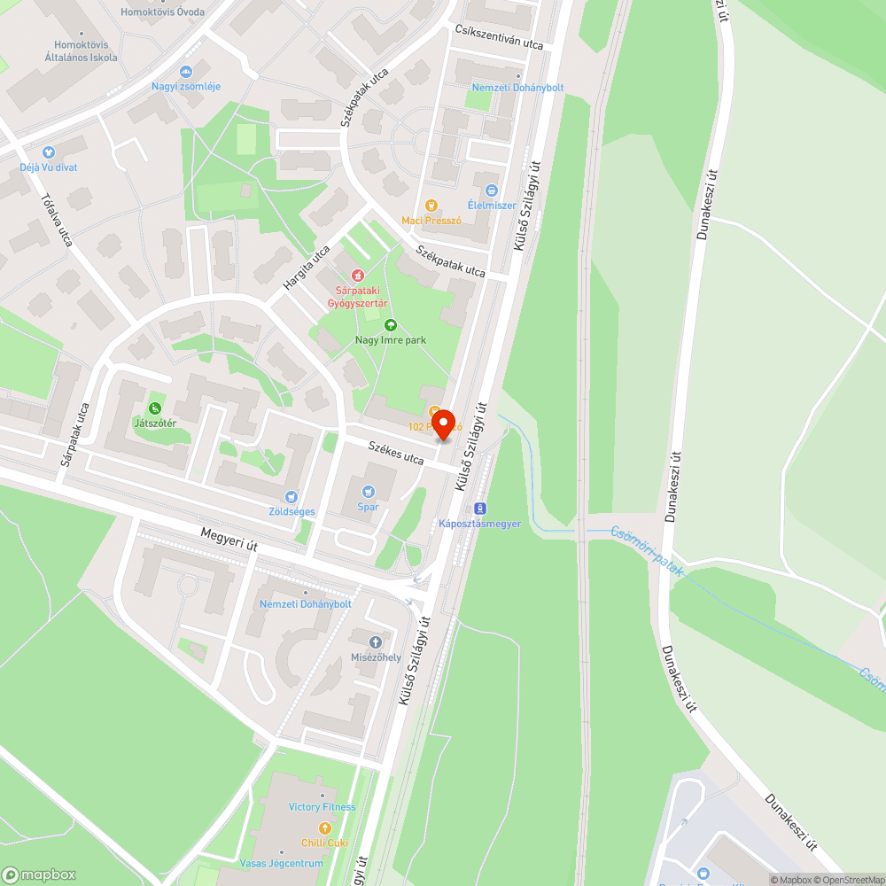 Magas padka bejelentés helye