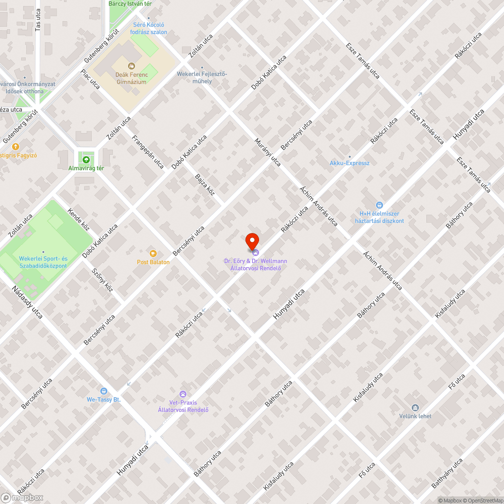 Megsüllyedt útburkolat bejelentés helye