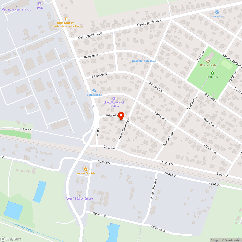 Járda hiba bejelentés helye