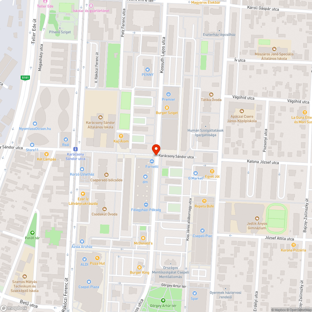 Nyomógombok és táblák cseréje bejelentés helye