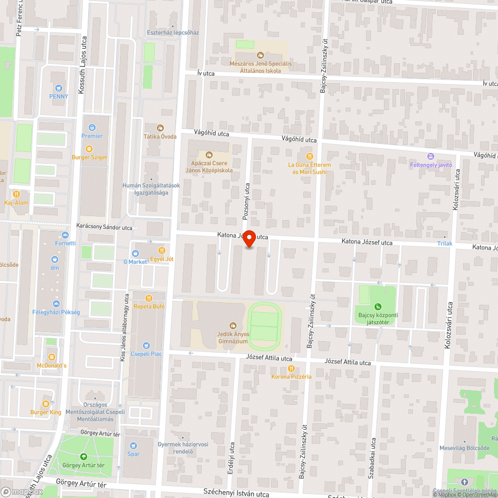 Locsoláshoz kialakított vízvevő hely bejelentés helye