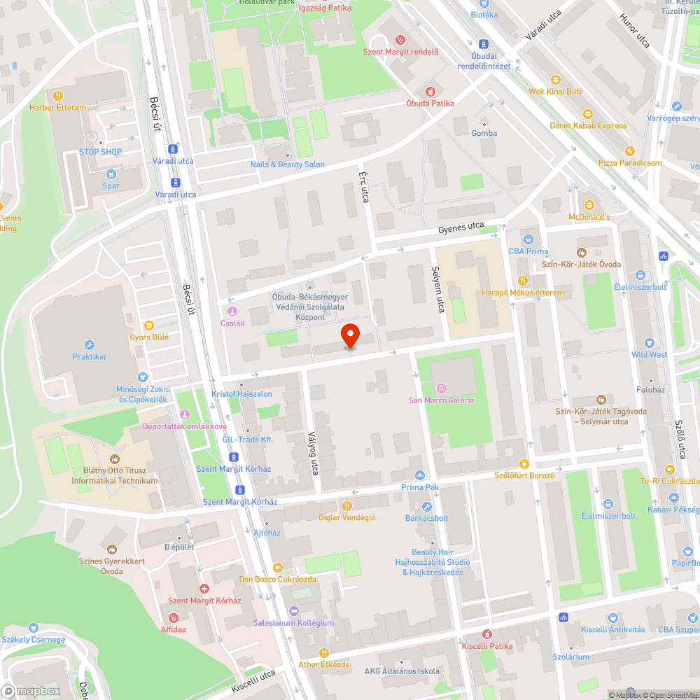 Parkok szemétben bejelentés helye