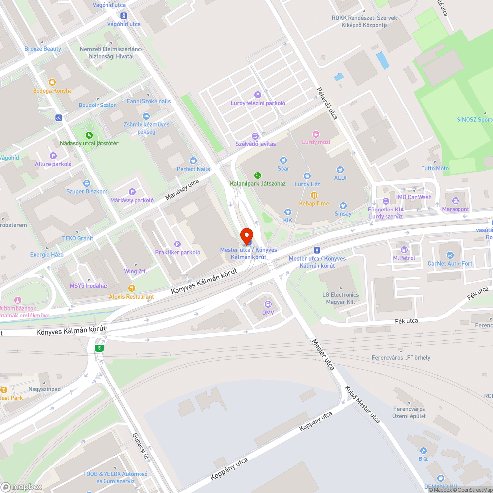 Csúnya tábla bejelentés helye