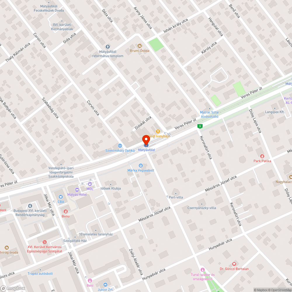 Hiányzó ereszcsatornák bejelentés helye