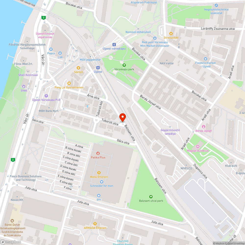 Hiányzó esővíz elvezetés bejelentés helye